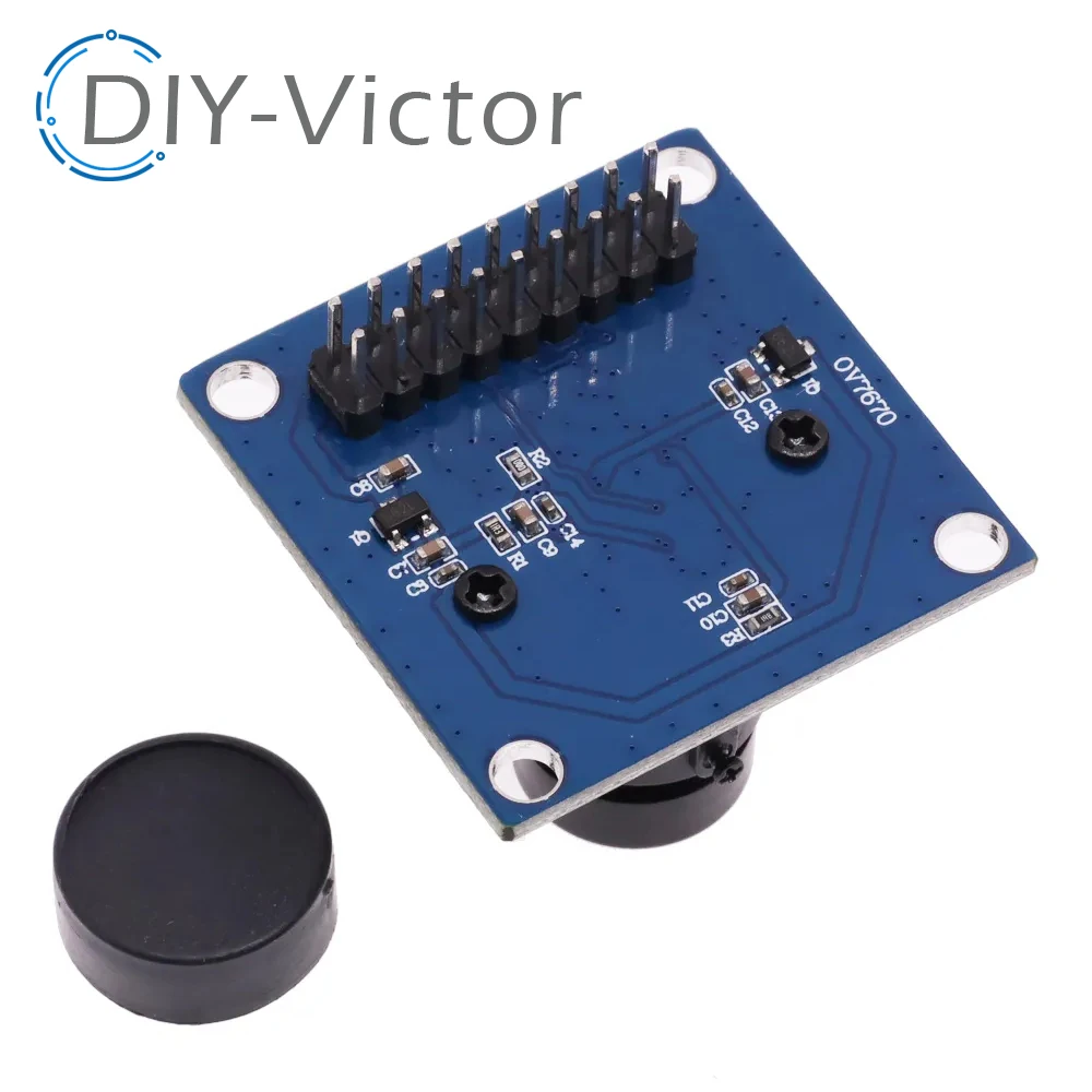 OV7670 300KP camera module moduleSupports VGA CIF auto exposure control display active size 640X480 For Arduino