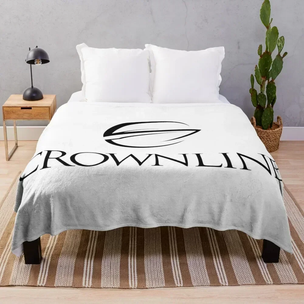 

Crownline Boating Throw Blanket Flannel Fleece Soft Warm Throw Blanket