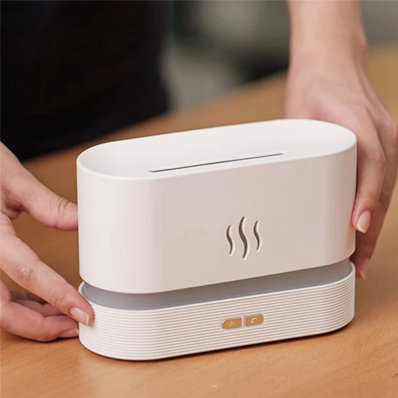 アロマディフューザー,空気加湿器,超音波気化器,黒色噴霧器,LEDエッセンシャルオイルフレームランプ