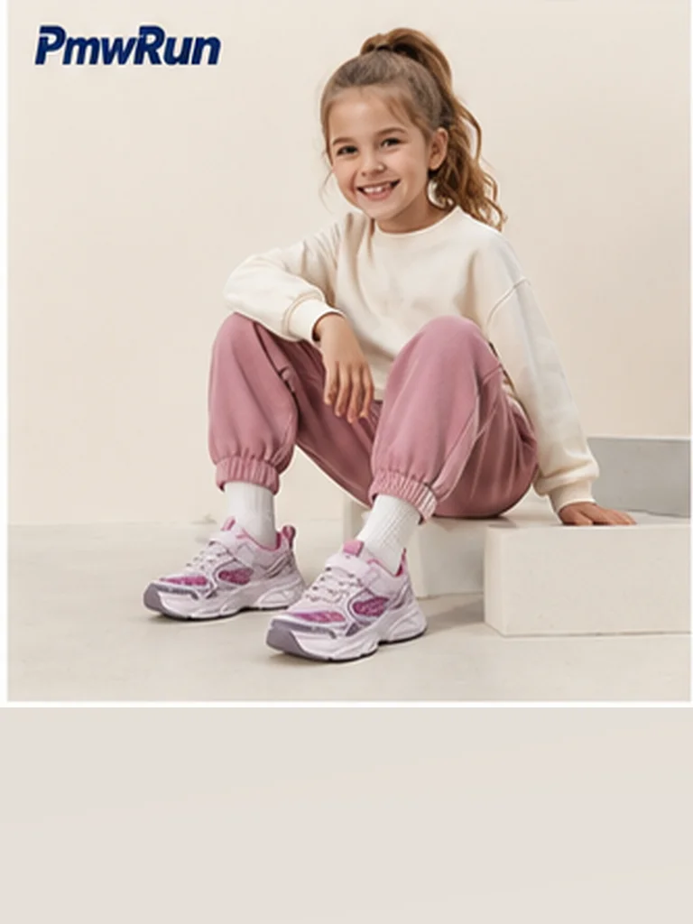 PU-Leder Sportschuhe für Kinder Trendige Mode Teenager Kinder Sneakers Rutschfeste Wasserdichte Laufschuhe Jungen Mädchen – Detail 2