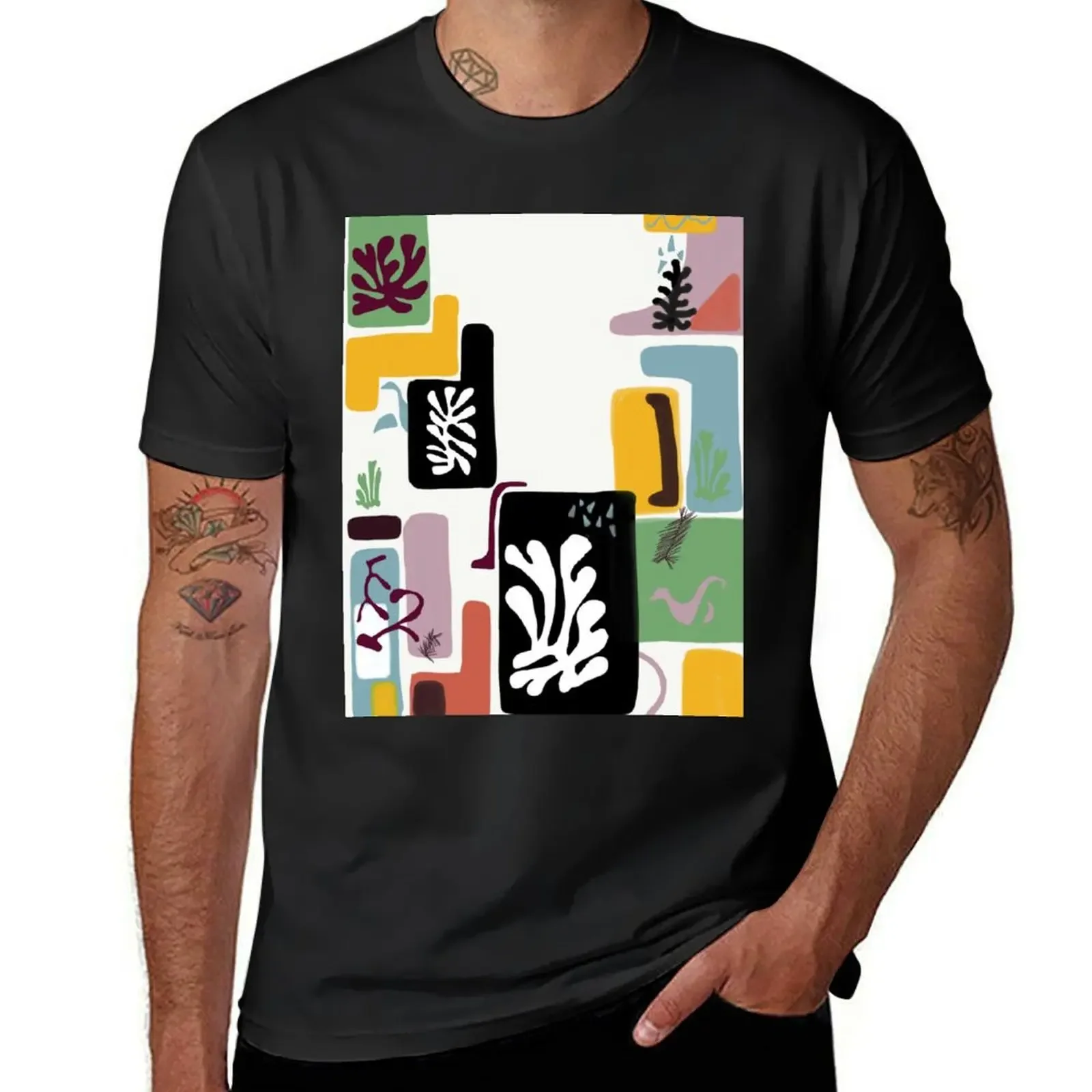 

Matisse Inspired Paper Cut 2 T-Shirt tees sublime t shirts men