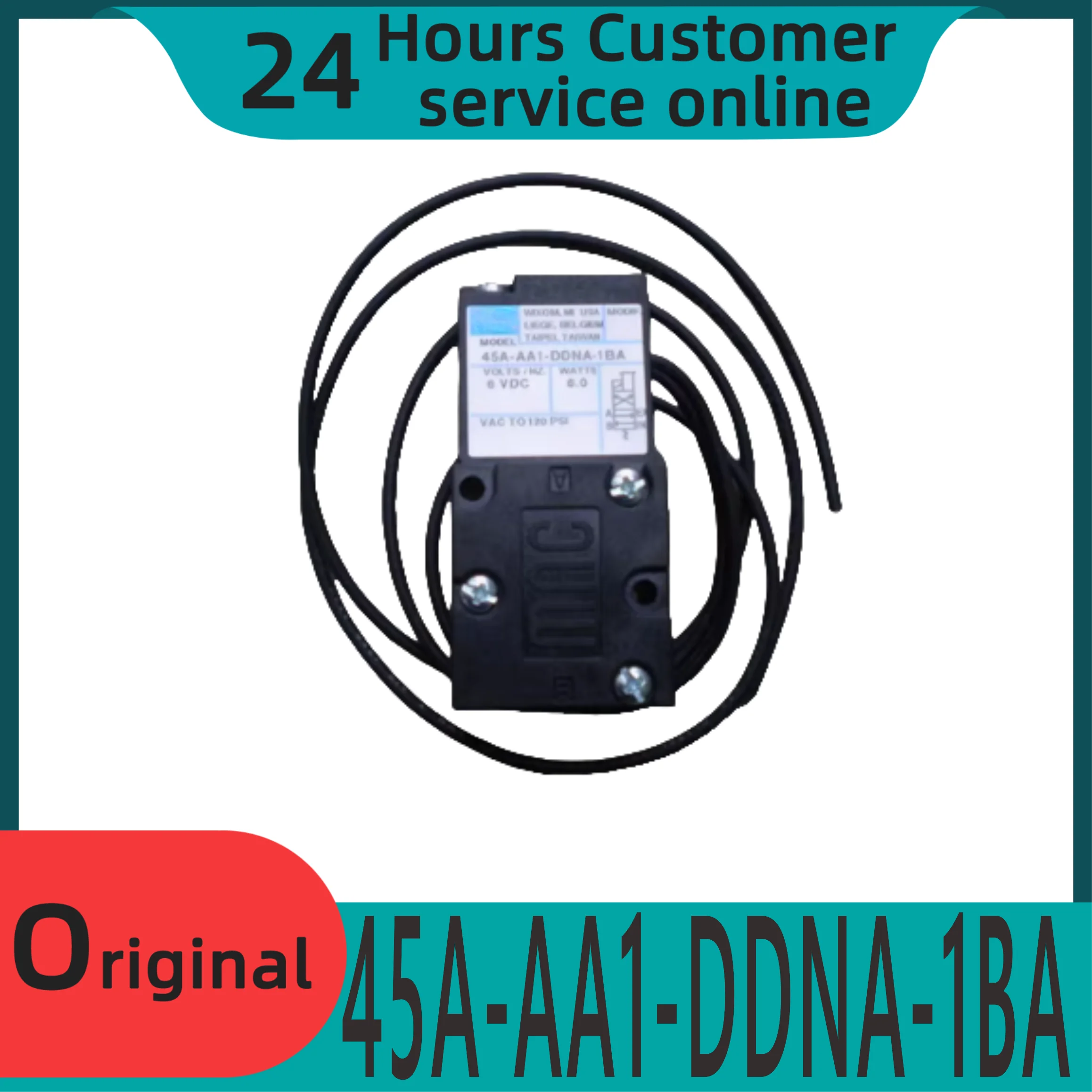 

Совершенно новый оригинальный электромагнитный клапан 45A-AA1-DDNA-1BA