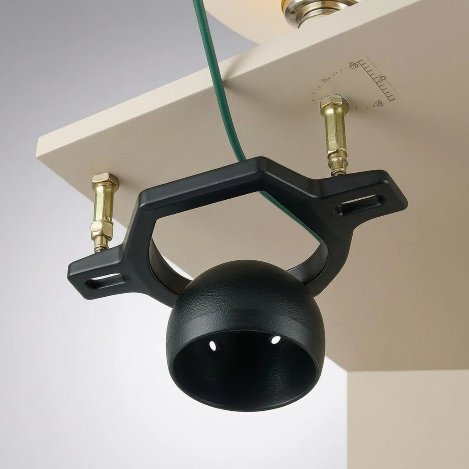 Ceiling Fan Bracket Metal Inclined Ceiling Fan Support Balancing Adapter Kit Cathedral Ceiling Canopy Bracket for Home RoomPorch