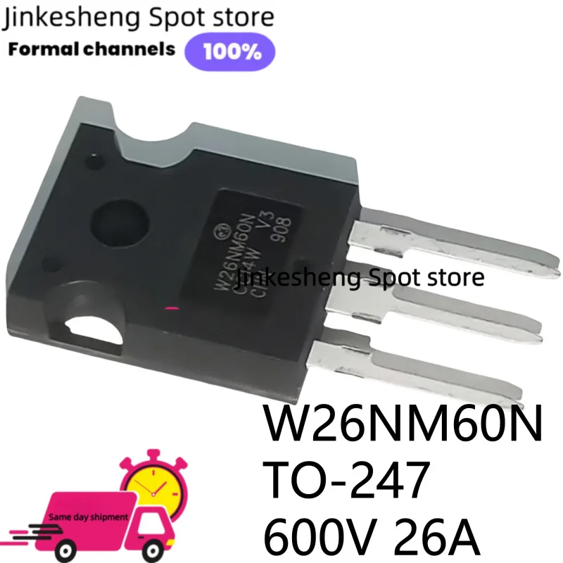 10PCS 100% NEU STW26NM60N W26NM60N TO-247 600V 26A beste Qualität schneller Versand