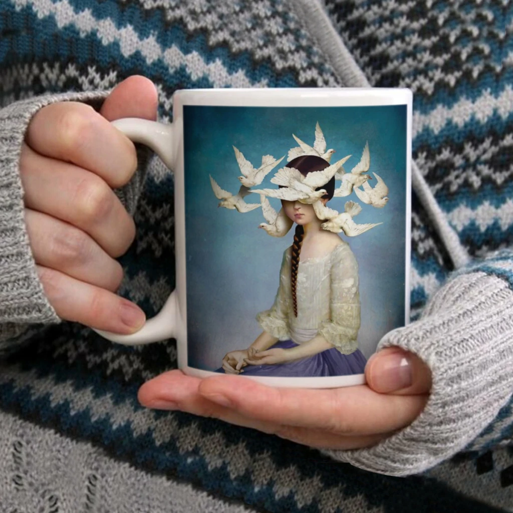 

The beginningCoffee Mug Tea Cup 11oz Coffee Cup Funny Birthday Ceramic Mug Personalized Cup