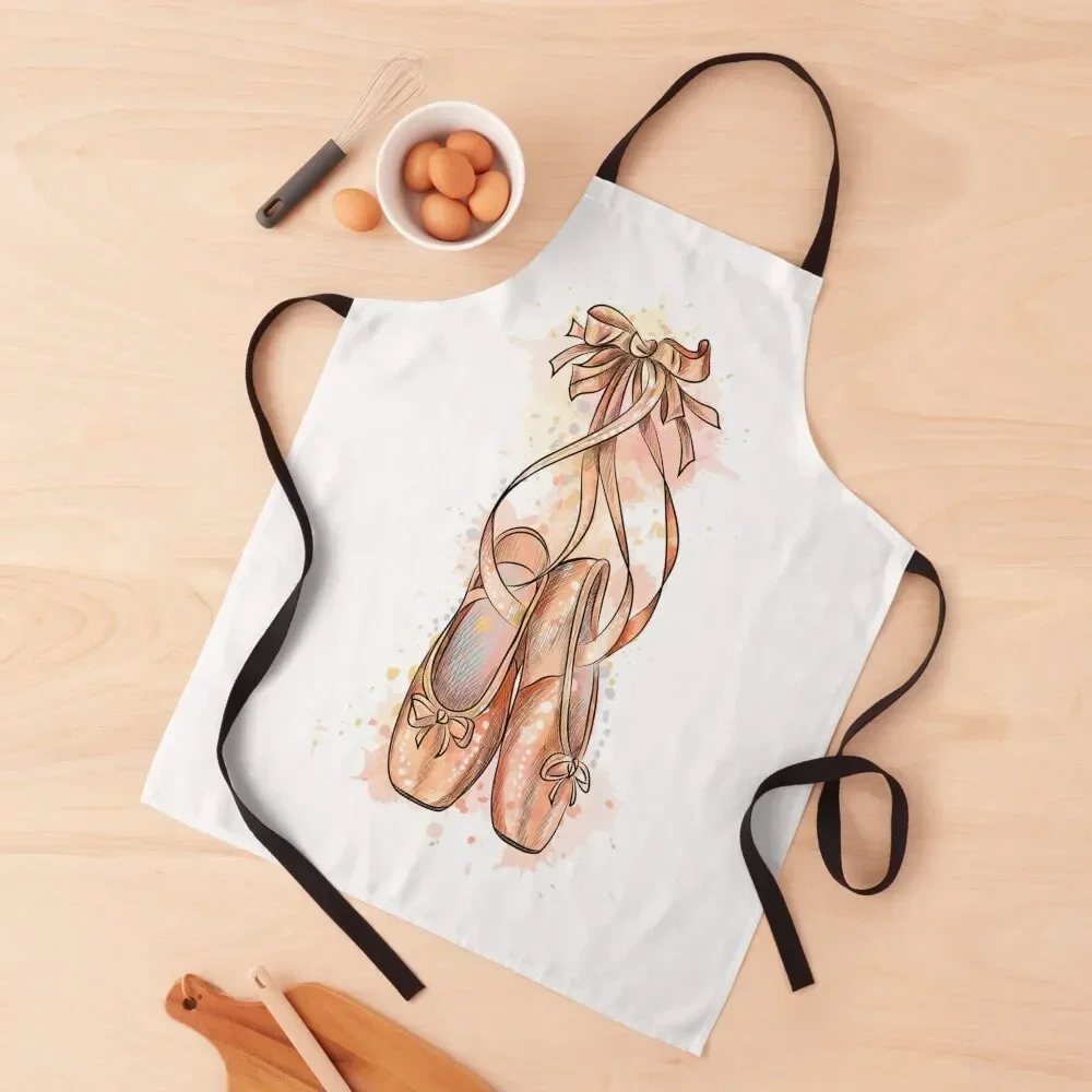 

Ballerina Shoes Apron Kitchen Things For Home Teacher Apron