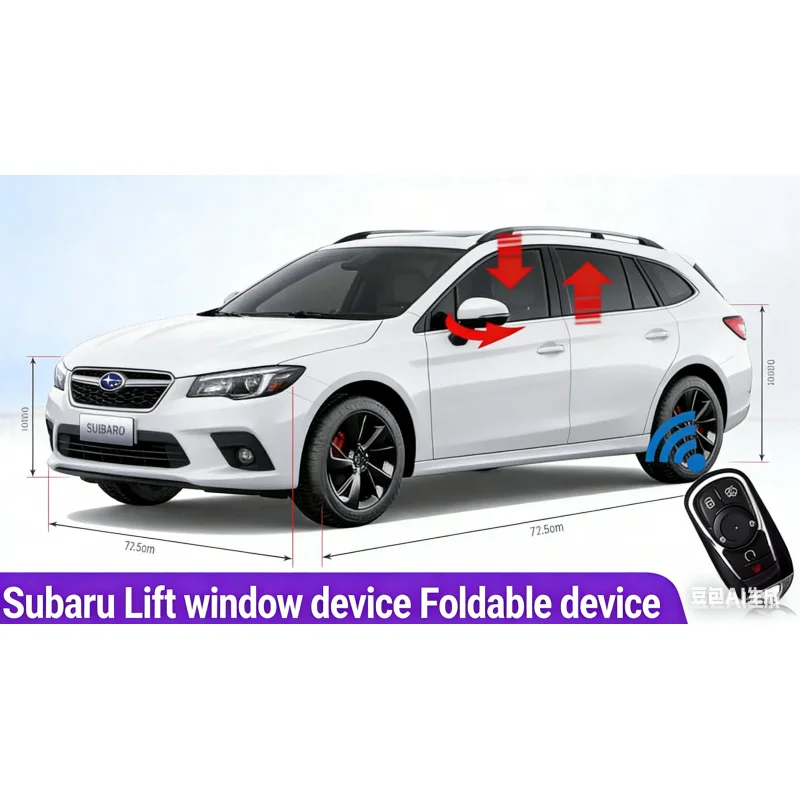 For Subaru Outback / Forester / WRX STI 2016-2020 Right-Hand-Drive Auto Window Closer & Mirror Fold And Unfold Kit