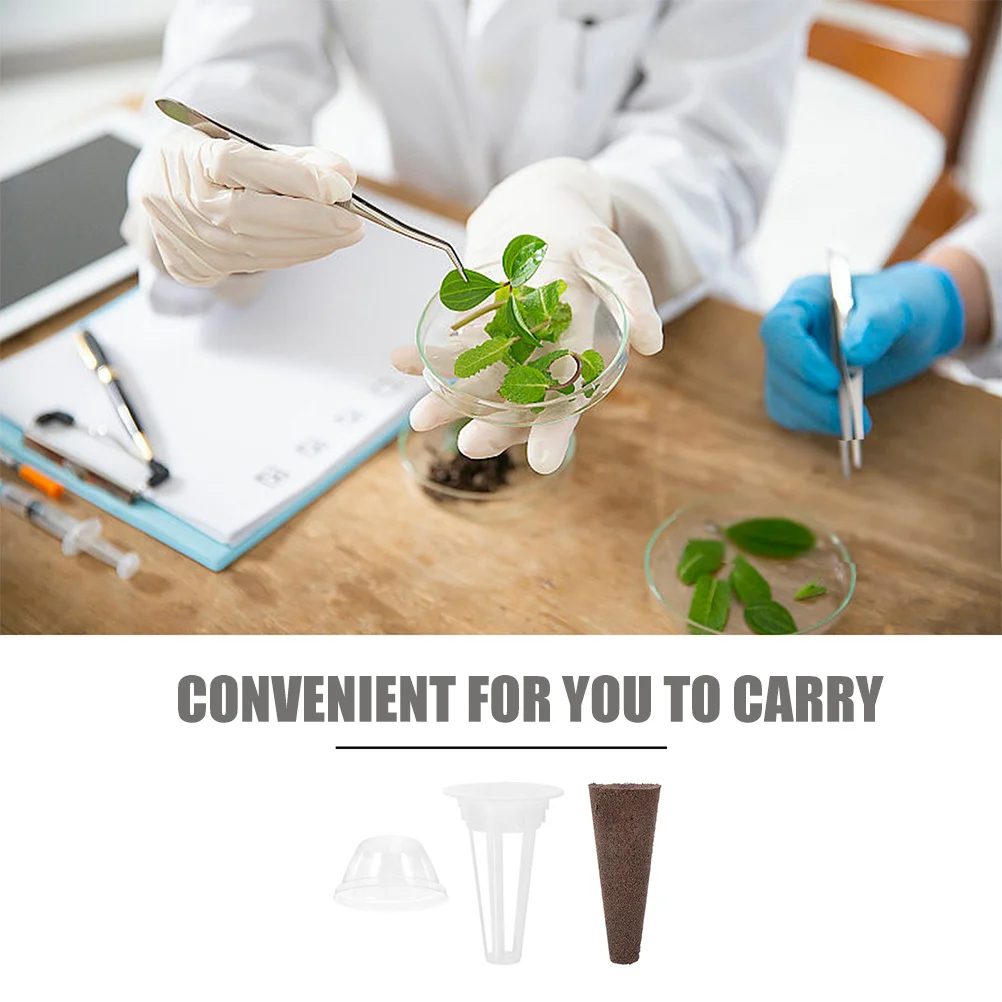 

1 set Hydroponic Cultivation Pot Kit Grow Sponges Net Pots For Indoor Plant Starter Micro Container Garden Baskets