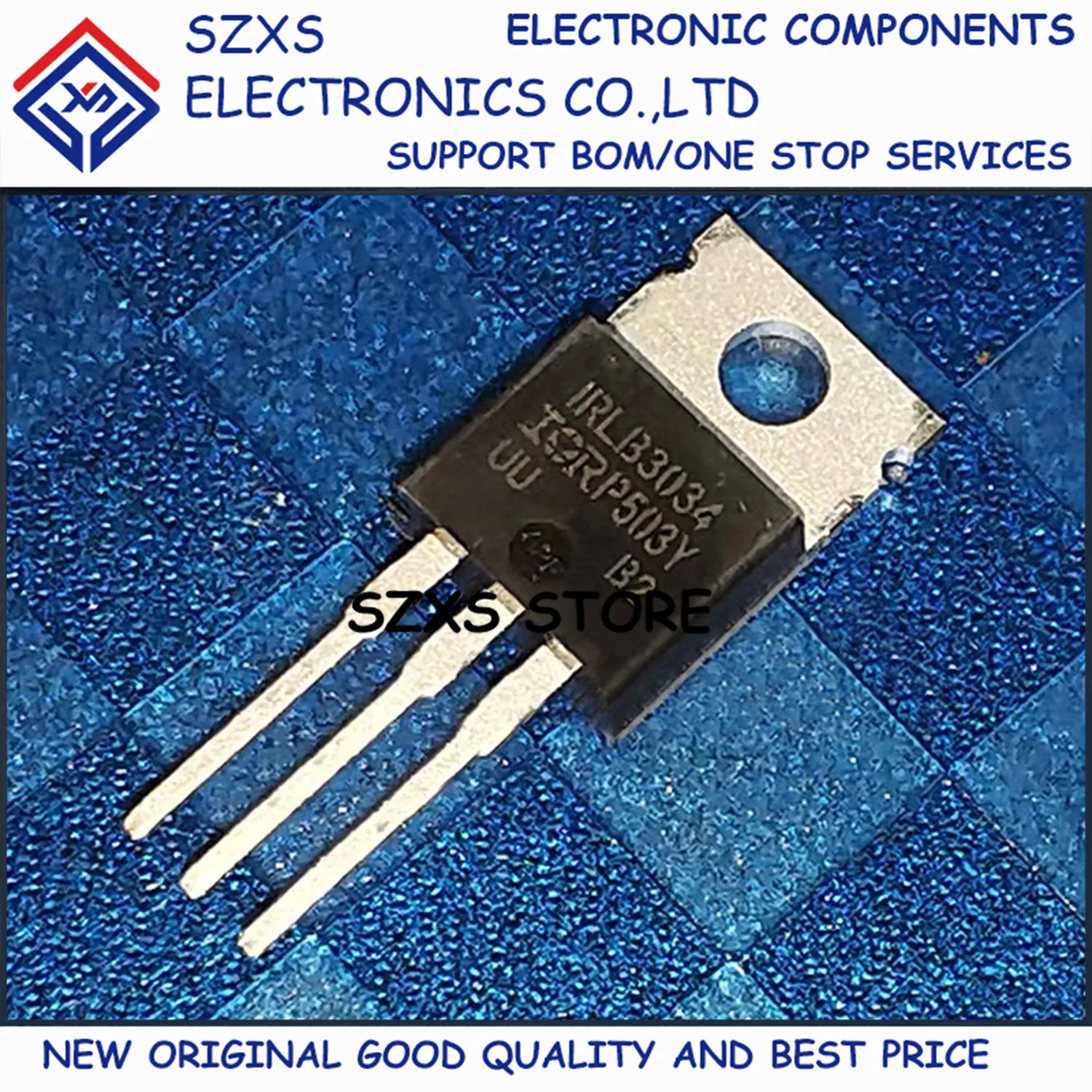 New Original 10Pcs IRLB3034 IRLB3034PBF TO-220 40V 195A MOSFET Field-Effect Transistor In Stock Good Quality
