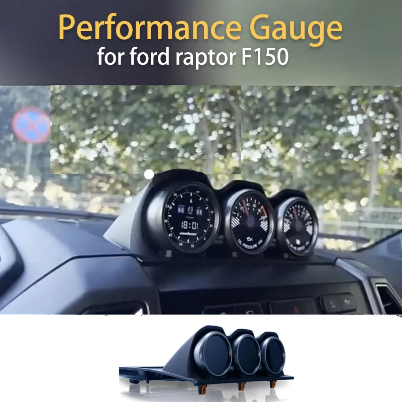 

Car Gauge Volt digital Meter For Ford Raptor F150 import dassboard Performance Meter Boost G Power Meter F150 parameter meter