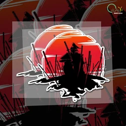 For Samurai Warrior Car Accessories Sticker Scratch-Proof Sunscreen Decor Camper Windows Graffiti Decal