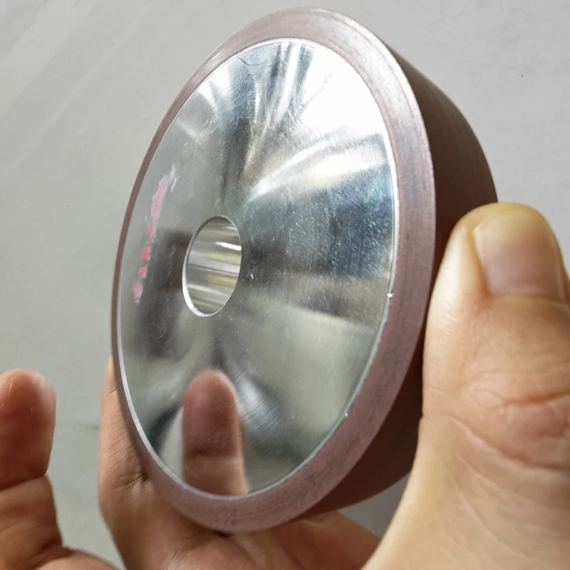 CBN-Harz-Diamantschleifscheibe 100Dx20Hx20Tx5W für die Bearbeitung von Edelstahlwerkzeugen – Detail 5