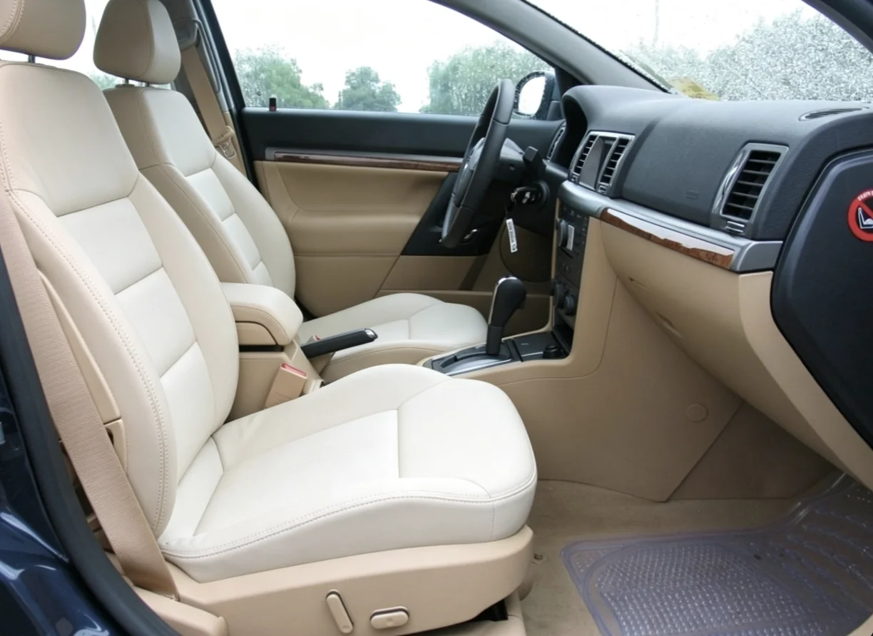 Für Opel Vectra C 2006 Maßgefertigte Autositzbezüge Luxuriöses Nappaleder 100% Passgenau Innenausstattung 360 ° Vollständige Abdeckung – Detail 1