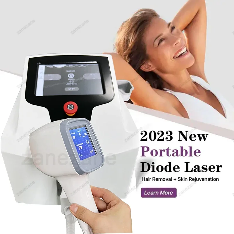 Professional High Quality Smart Android Permanent 755nm 808nm 1064nm Ice Painless Alexandrite Diode Laser Hair Removal Machine