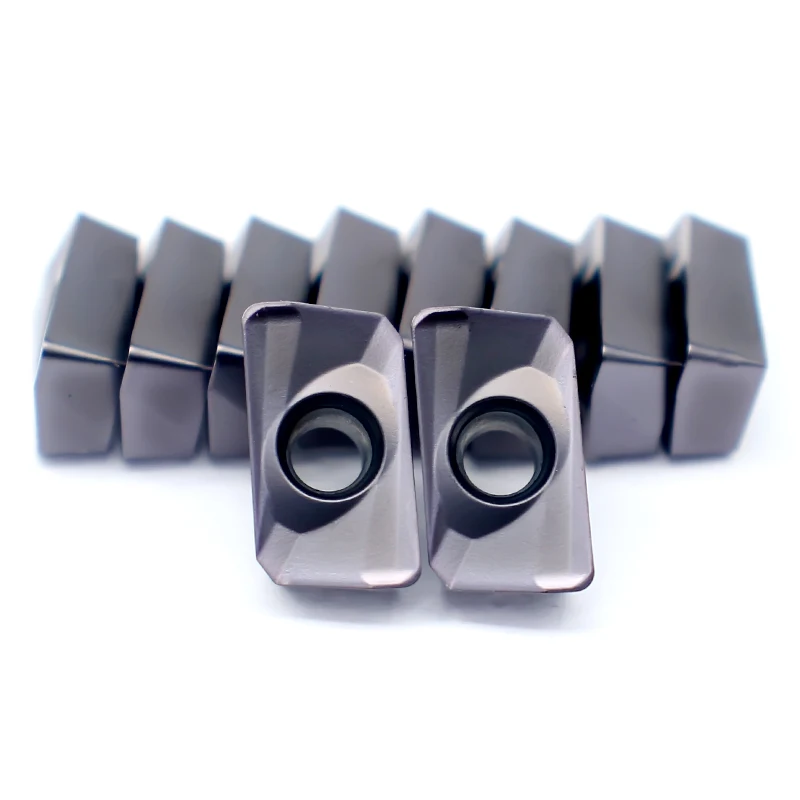 10 PZ APMT1135 Fresatura Inserto Macchina Fresatura Lama Tornio CNC Piastra Inserto In Metallo Duro di Alta Qualità Rivestimento PVD