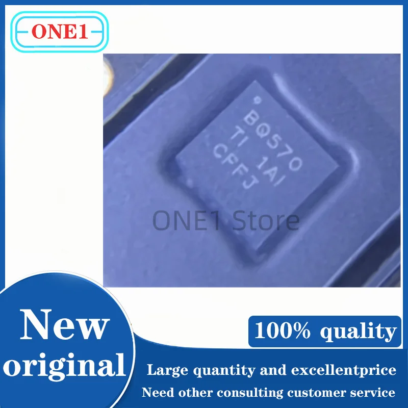 

1PCS/lot New original BQ25570RGRR BQ25570RGRT BQ570 QFN-20-EP(3.5x3.5) Battery Management ICs ROHS