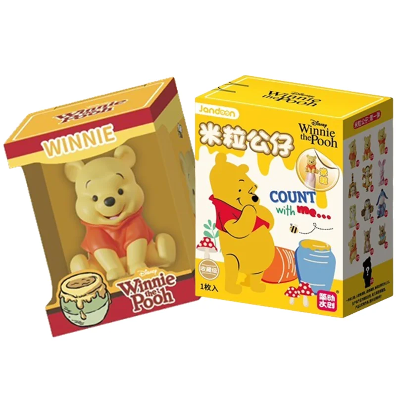 JANDOOM أصدقائي تيجر وبوه الدب الخنزير الصغير Eeyore تيجر عمل الشكل صندوق أعمى الأرز الحبوب دمية أنيمي الكرتون نموذج اللعب هدية #6