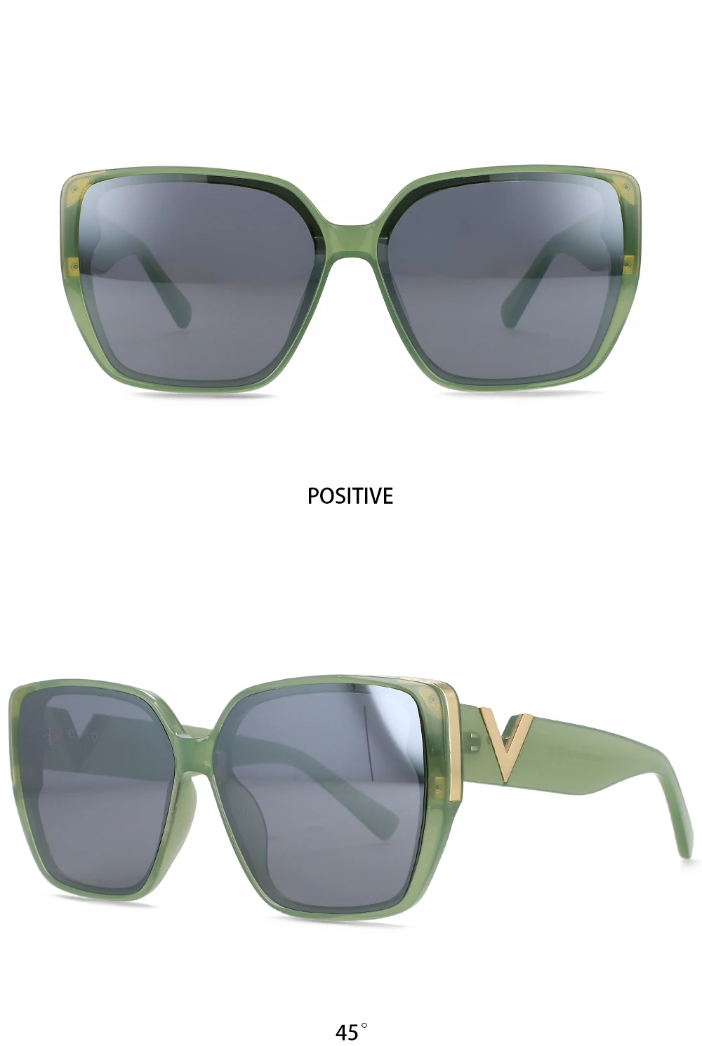 Luxusmarken-Design Sonnenbrillen für Damen Quadratische Retro-Sonnenbrillen für Outdoor UV-Schutz Sonnenschutz für Freizeit und Urlaub # 55996 – Detail 11