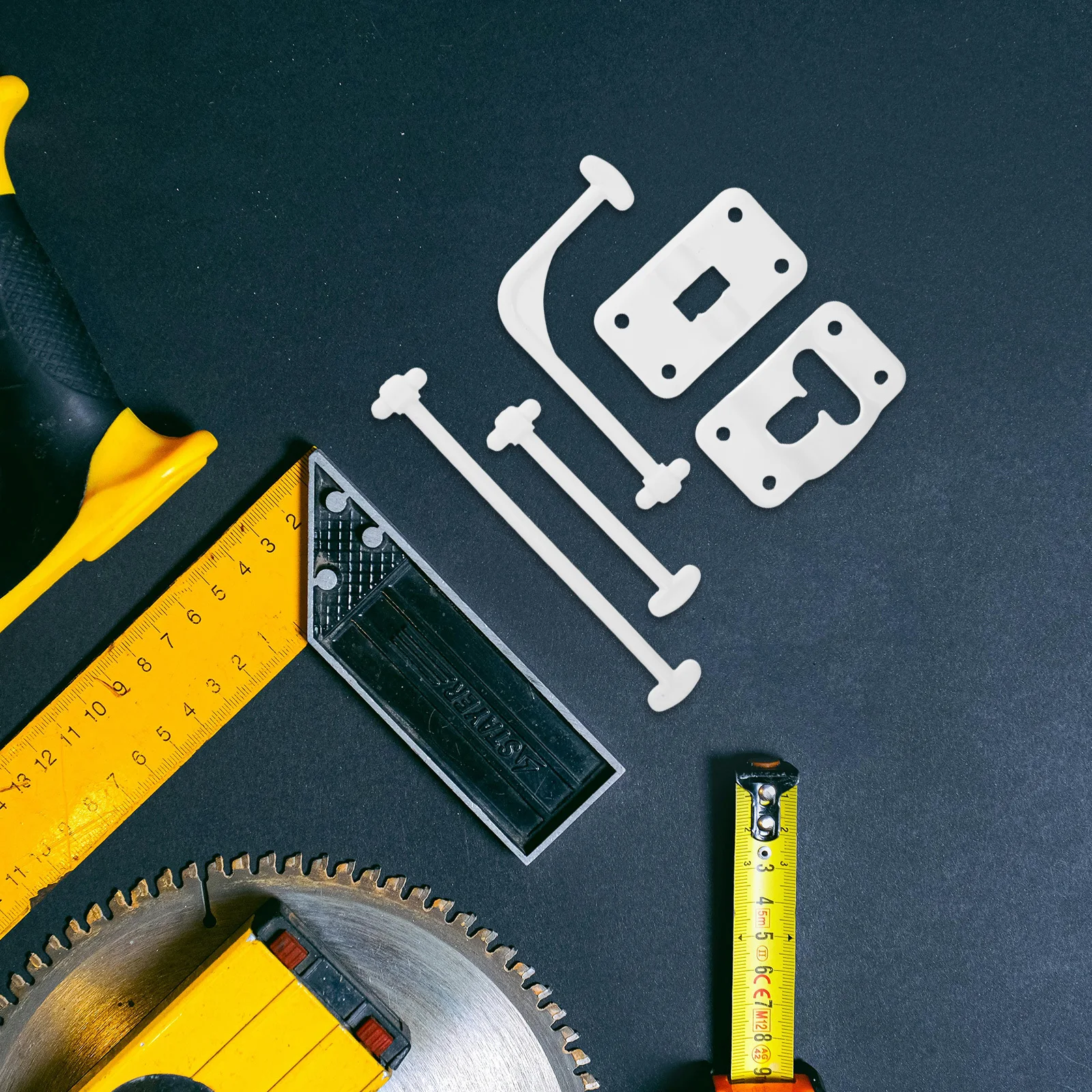 

1Set Rv Door Latch Extender Plastic Camper Trailer Door Holder Easy Install with Screws Rv Repair Parts Trailer Hatch Holder