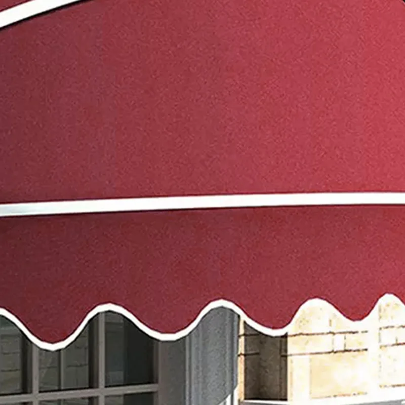 French curved canopy door head decorative awning trapezoidal fixed shop folding semi-circular watermelon canopy window canopy