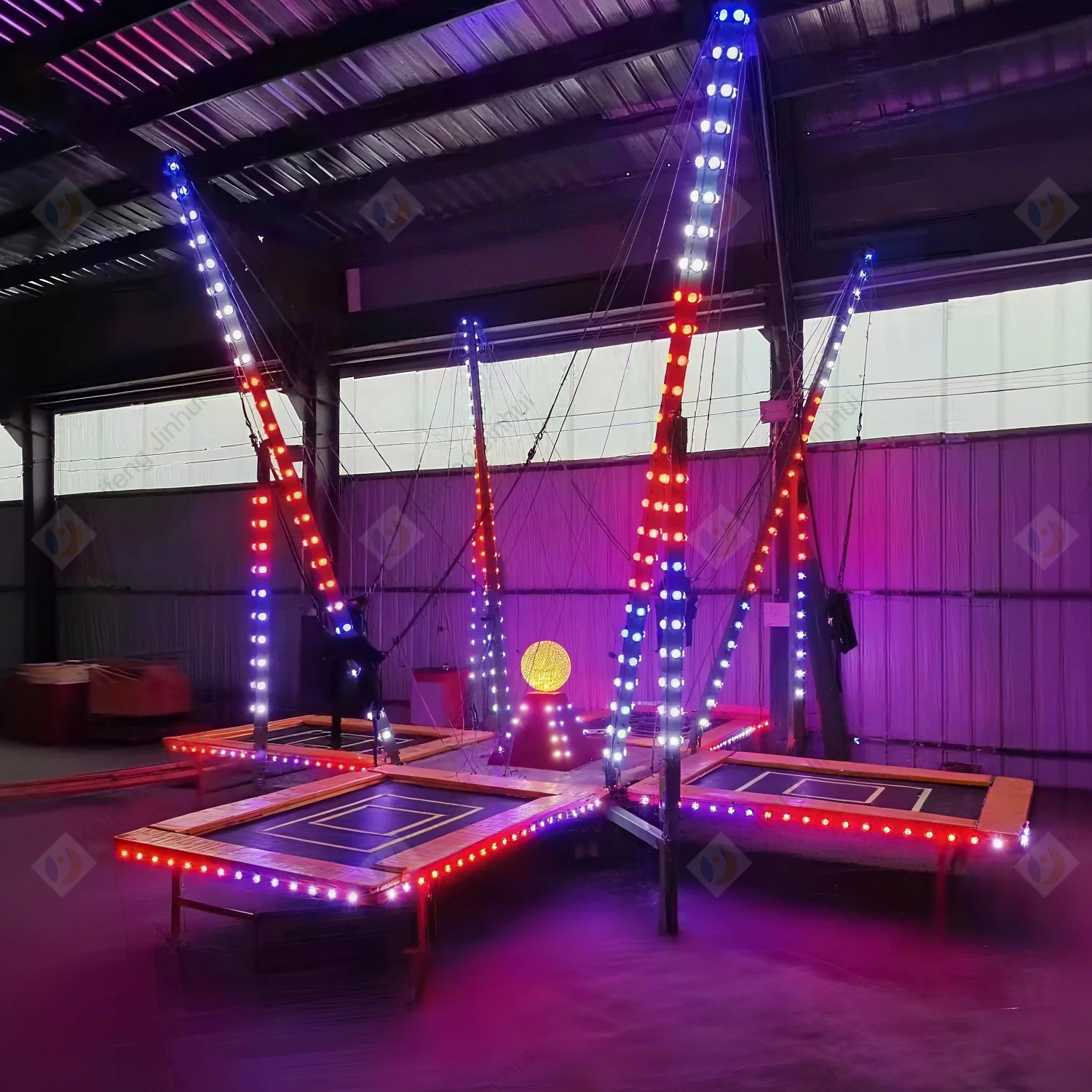 LED Işıklı Ticari Trambolin, E - Kids Outdoor Trampoline incelemesi ve fiyatı