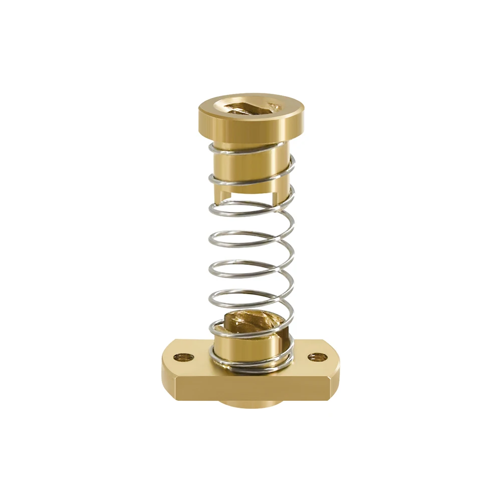 T8 Anti-backlash Lead Screw Brass/POM Nut Used To Upgrade Ender 3 CR-10 / Tornado/clone 3D Printer Part Anti-backlash Spring Nut