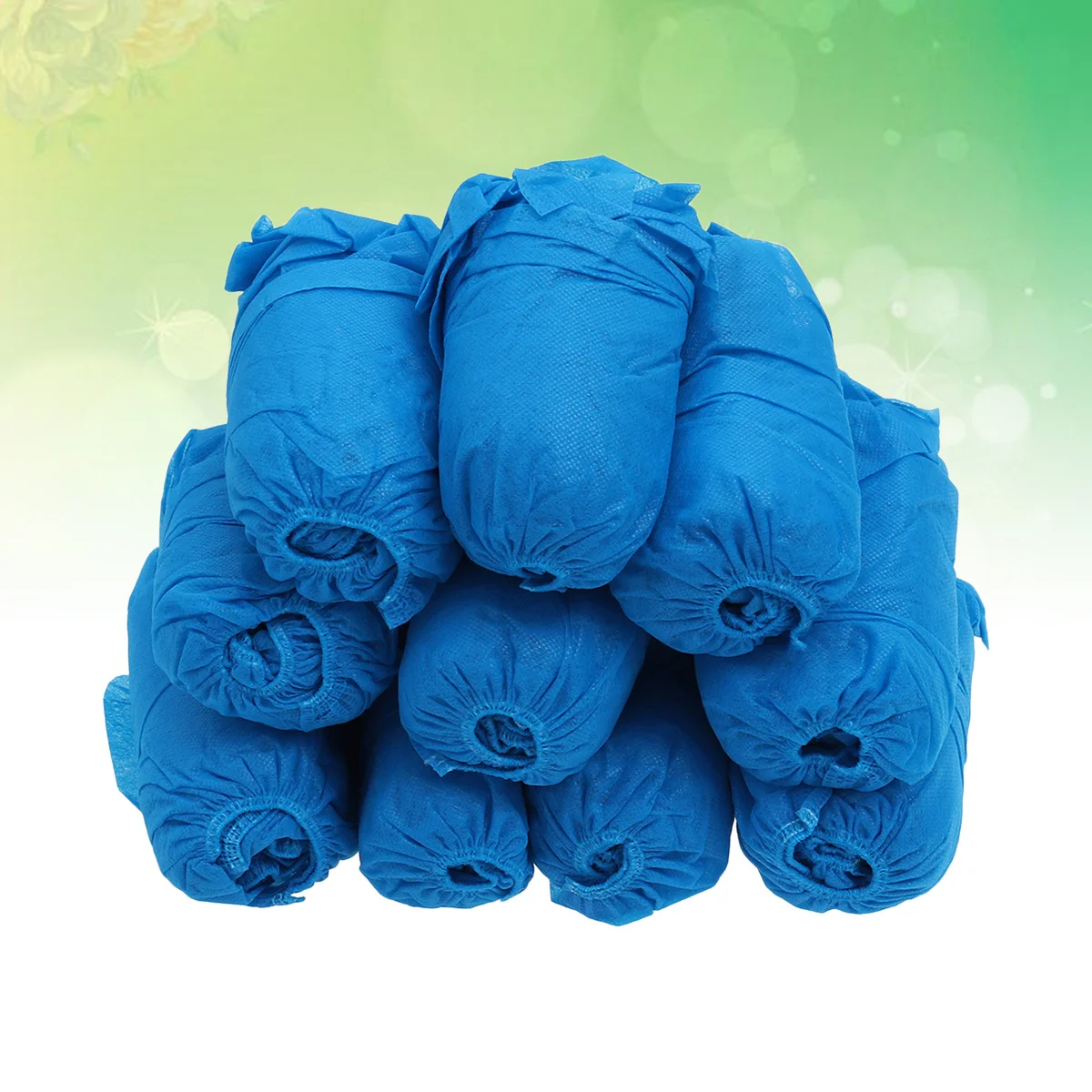 300 قطعة أغطية الحذاء المقاومة للغبار المتاح غير المنسوجة مطاطا تنفس سميكة عدم الانزلاق للمنزل المطبخ السفر التخييم التنزه #3