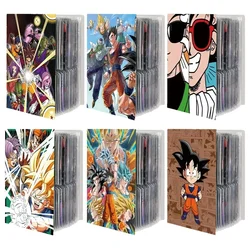 Dragon Ball 240Pcs Cards Folder Album Goku Vegeta Super Sayajins Anime Map Letter Holder Binder Hd Action Notebook Album Book