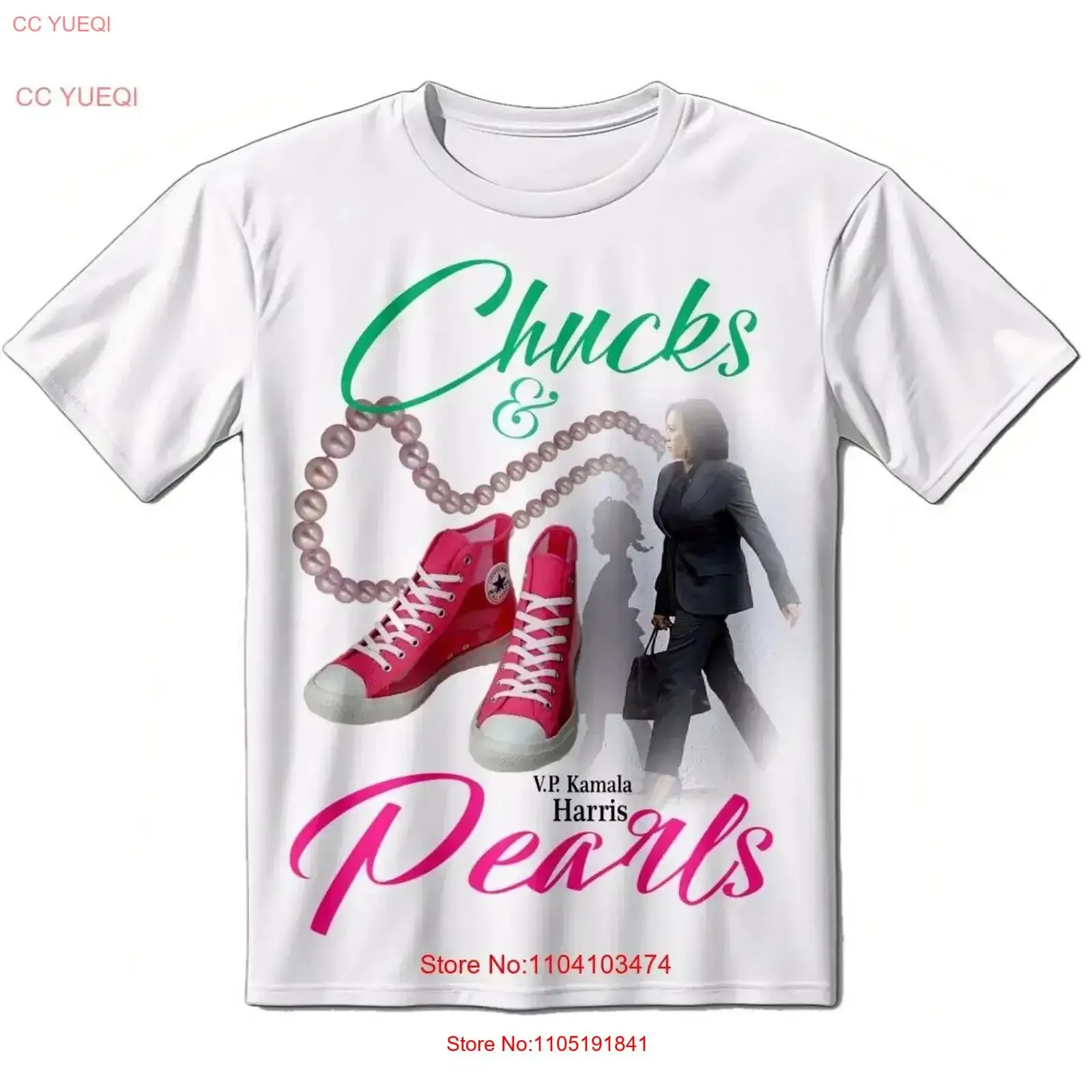 Kamala Harris T shirt Chuck Styles vintage Washed Casual streetwear Comfortable Unisex Versatile Stylish Stretched