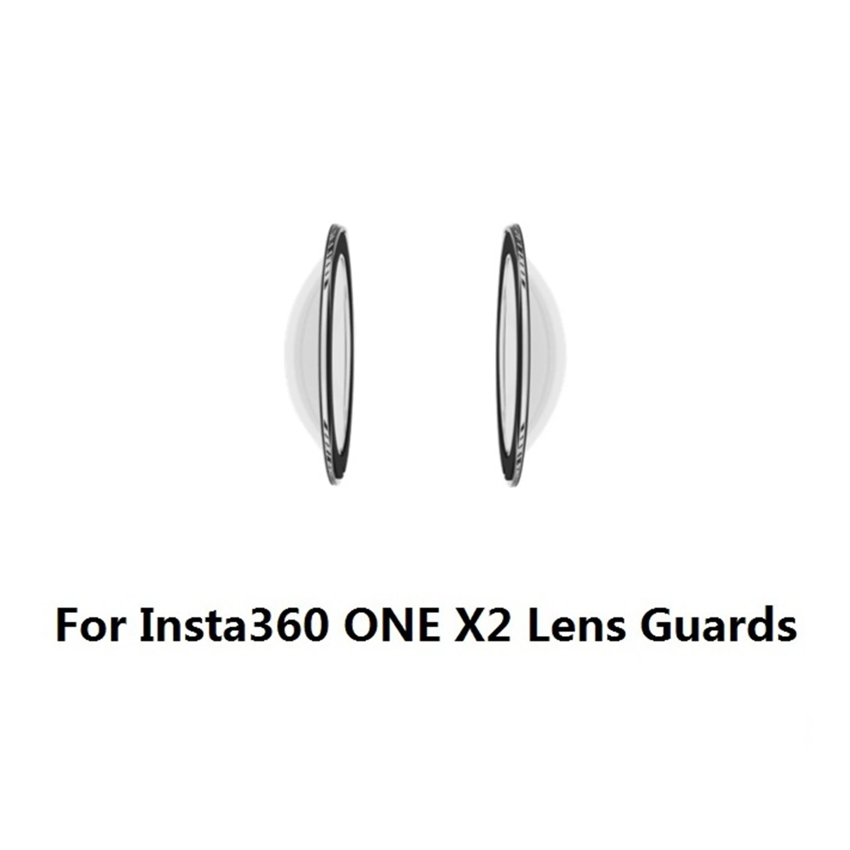 Lens Guards for Insta360 ONE X2 Lens Guards Protection Panoramic Lens Protector Sports Camera Accessories
