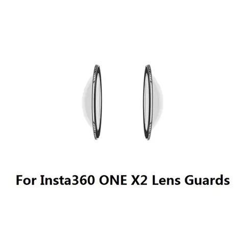 Insta360 ONE X2용 렌즈 가드 렌즈 가드 보호 파노라마 렌즈 보호대 스포츠 카메라 액세서리