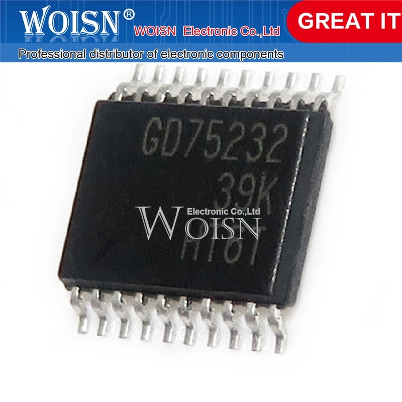 

10PCS GD75232PWR GD75232 TSSOP-20