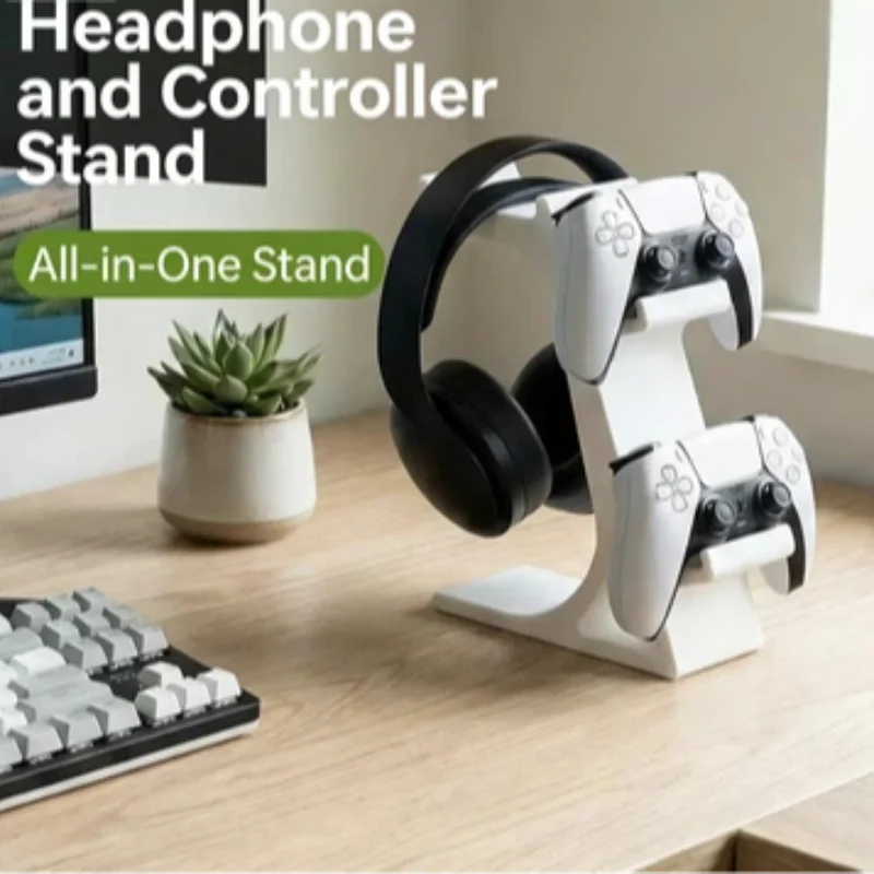 3D Printing Xbox Controller Holder - Soporte para controlador y auriculares, soporte