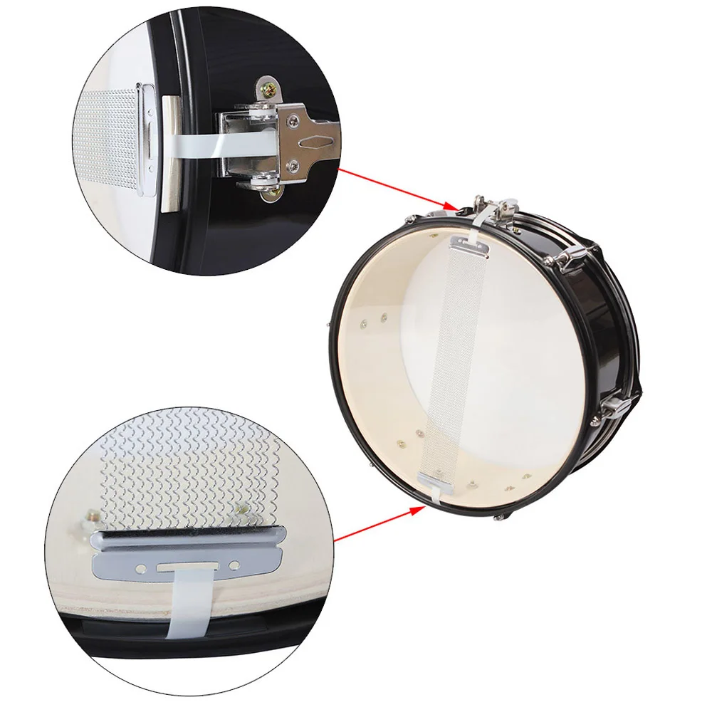 Professional Snare Drum Head 14 Inch with Drumstick Drum Key Strap for Student Band