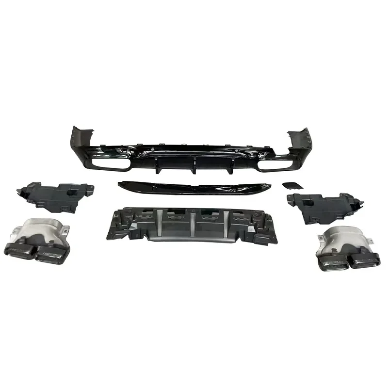 CAR Exhaust Pipes Exhaust Tip CLS C257 CLS63  REAR DIFFUSER for C257 CLS