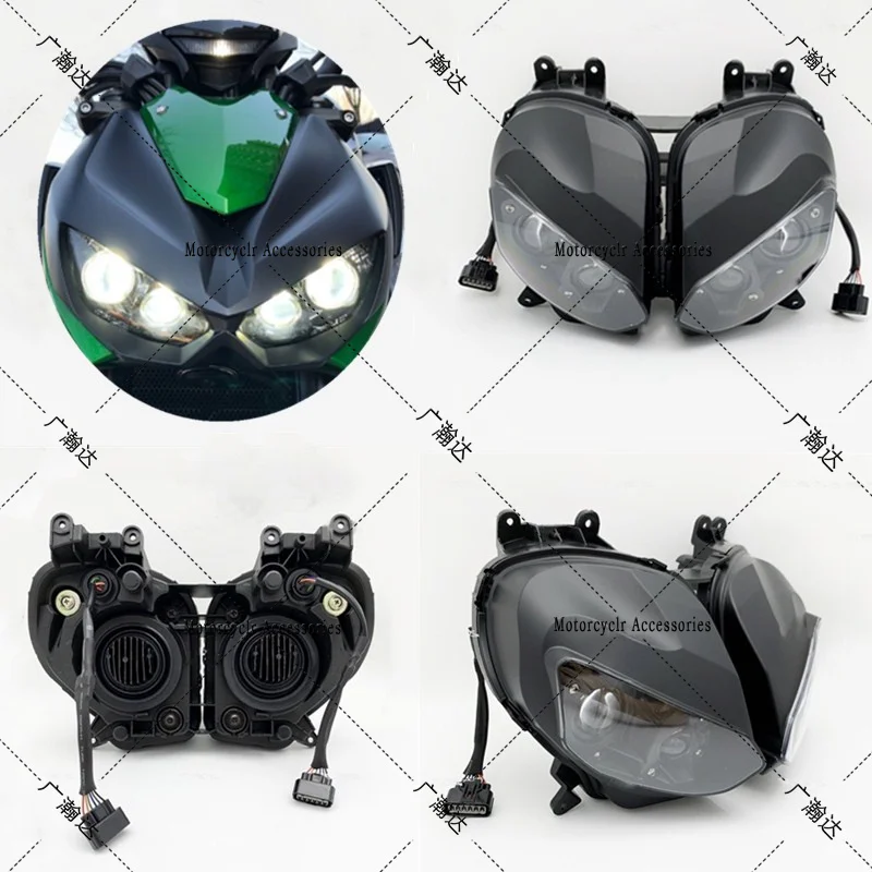 

Motorcycle Accessories Fit For kawasaki Z1000 2014-2015 2016-17-18-19 headlight assembly headlights front face lights headlights