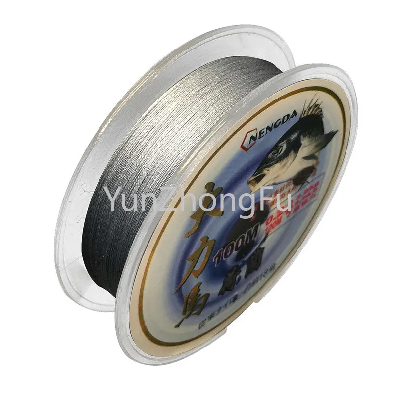 100 M Extremely Fine PE Wire Sub-Line No. 0.05-0.1 No. 4 Series 8 Braiding Thread PE Wire Anti-Bite Line Lure Line Sub-Line