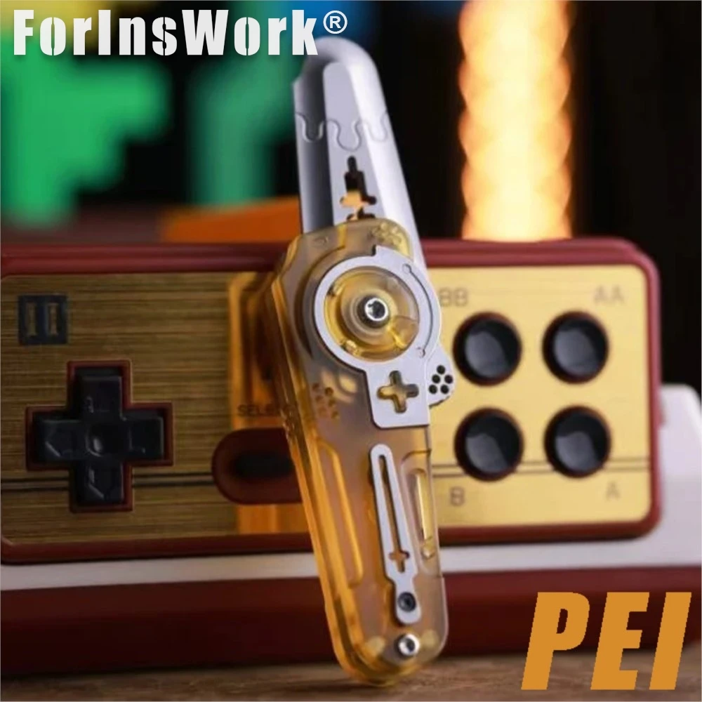 

Sugar EDC Titanium Alloy PEI Tool Modeling No-lock Dial Design — Quick Open & Close Fidget Toys Desk Toys Cool Stuff
