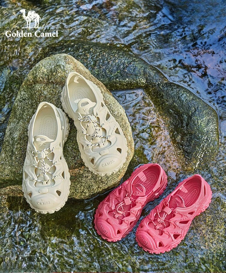 

Женские сандалии Golden Camel 2026: летние, дышащие, нескользящие, для отдыха на природе, пляжные, для прогулок по воде