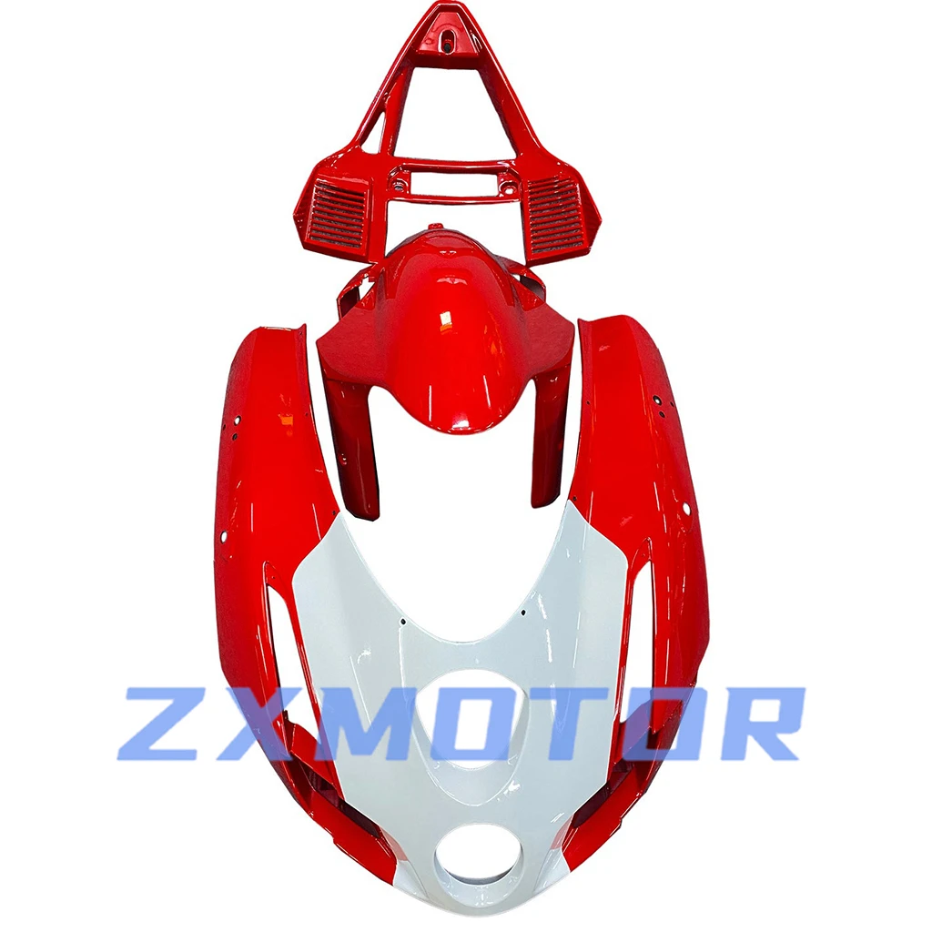 New Style Fairings 749 2003 2004 Red Prime Aftermarket Motorcycle Fairing Kit Free Custom for DUCATI 999 03 04