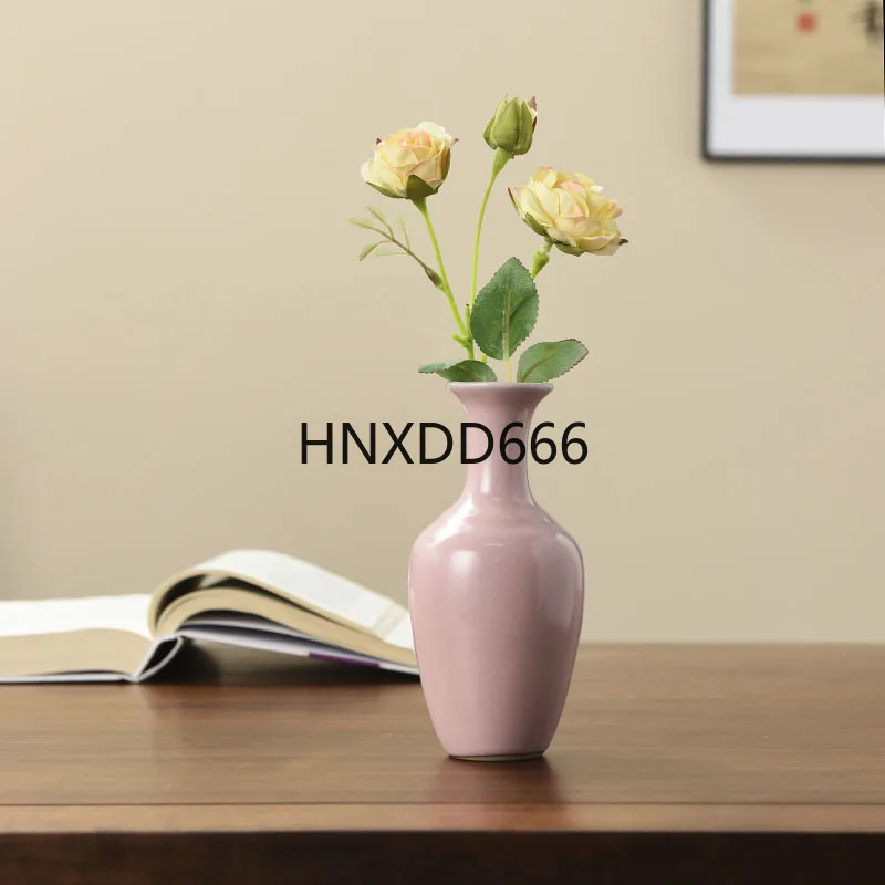 

Fenru kiln China Jingdezhen luxury ceramics pottery handwork Vases Crafts room decoration Home decoration Flower vase room decor