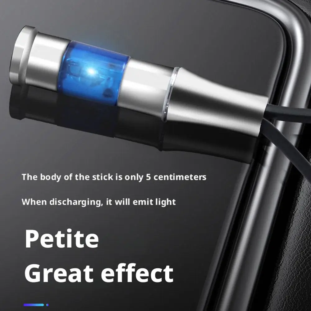 

Automobile Static Eliminator Portable Car Anti-static Tool Supplies Winter Antistatic Discharger Electrostatic Rod Car Stat T3s6