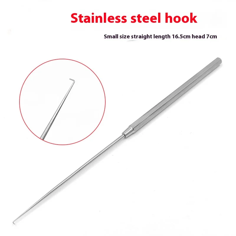 Stainless steel cerumen hook ear pick ear wax ear shovel ear spoon hard earwax tool ear lift ear tool