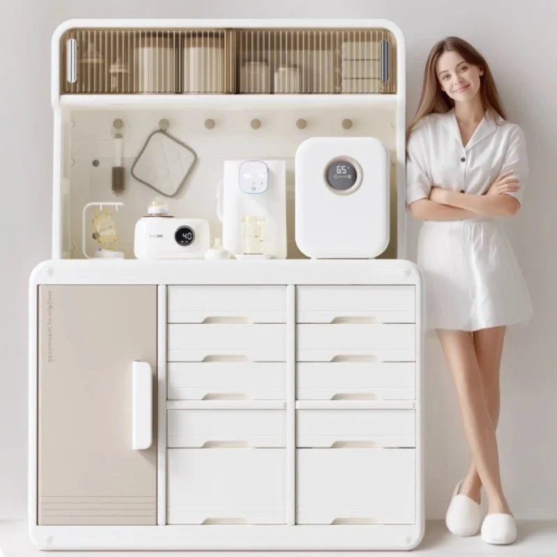 Feeding Table Living Room Cabinet Baby Children's Toys Storage Wardrobe Shelf Rack drawers Internet Celebrity Table Feeding