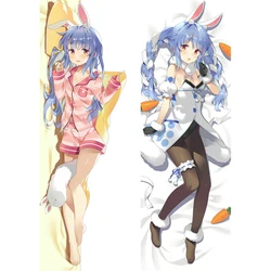 Anime Hololive VTuber Kizuna AI Dakimakura Hugging Body 2WAY Pillow Case Cover Pillowcase Cushion Bedding Xmas Gifts Cud