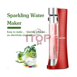 ITOP Soda Maker CO2 Cylinder Not Included Household Soda Water Machine Cola Machine Sparking Water Maker