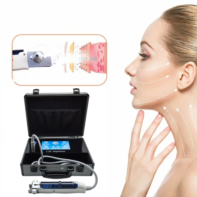 Newest Face Beauty Equipment Skin Mesotherapy Products Skin Whitening Mesotherapy Gun Anti-Aging RF Needling Machine