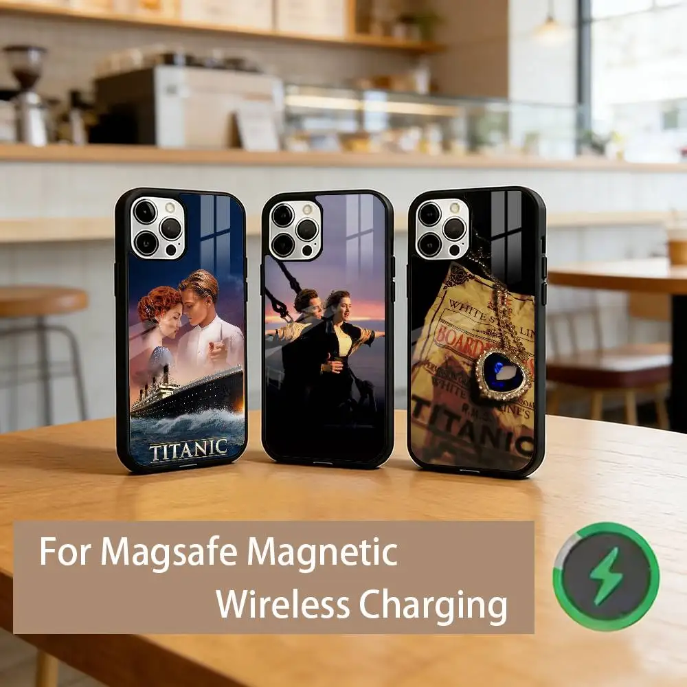 

T-Titanic Movie Phone Case For iPhone17,16,15,14,13,12,11 Plus,Pro Magnetic For Magsafe Wireless Charging