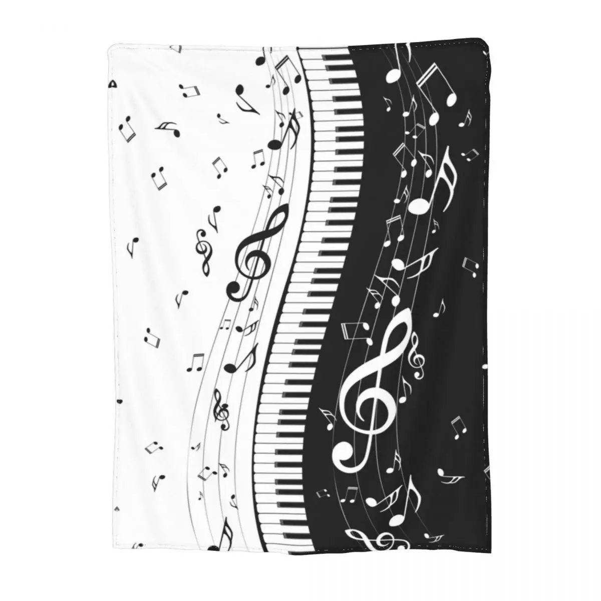 

Relax Aesthetic Piano Keys Blanket Accessories Bedding Decorative Musical Notes Pianos Music Throws And Blankets