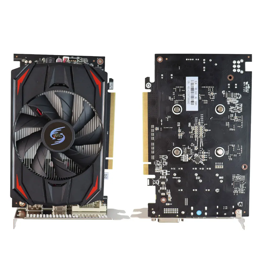 RX 550 4 Гб Новая графическая карта 128Bit GDDR5 видеокарты для AMD Radeon RX560 550 4G